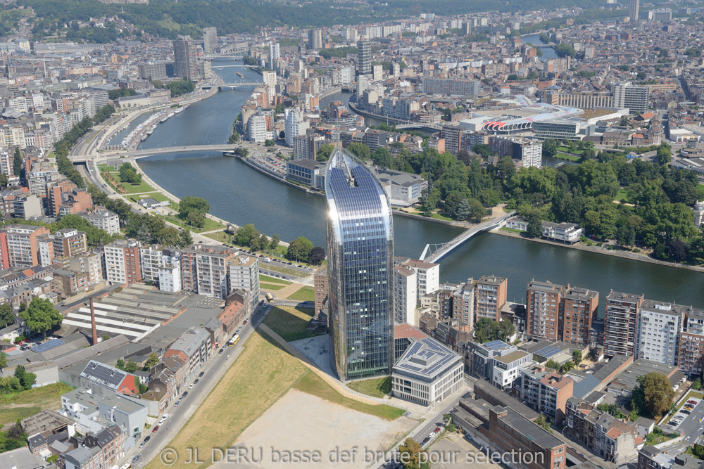 Liège - passerelle sur la Meuse